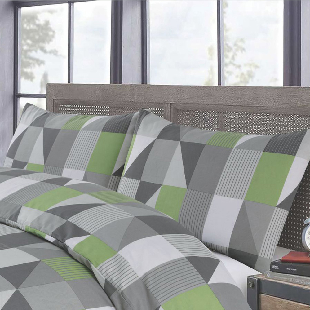 Velosso Jazz Double Sage Duvet Set Image 4