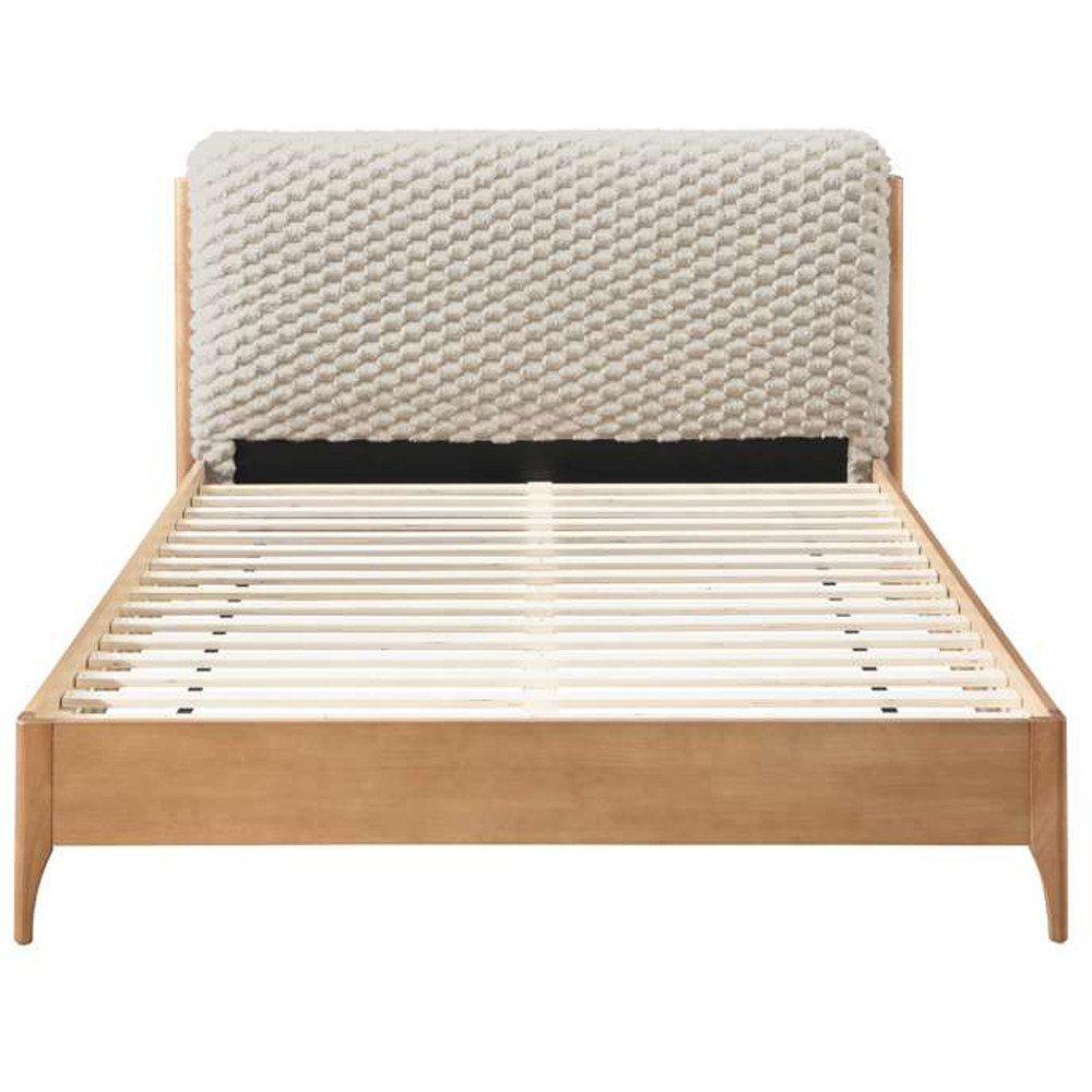 Birlea Hatti King Size Faux Fur Bed Image 3