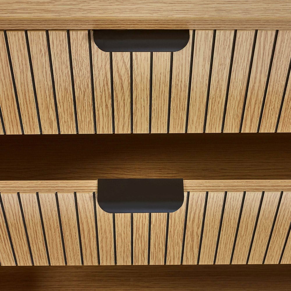 Julian Bowen 6 Drawer Warm Wood Storage Chest Image 7