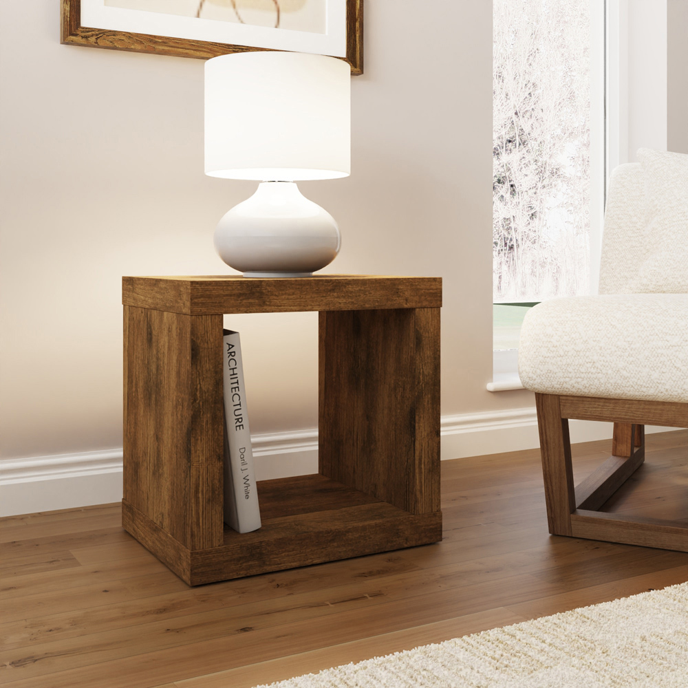 GFW Jakarta Mango Yellow Cube Side Table Image 7