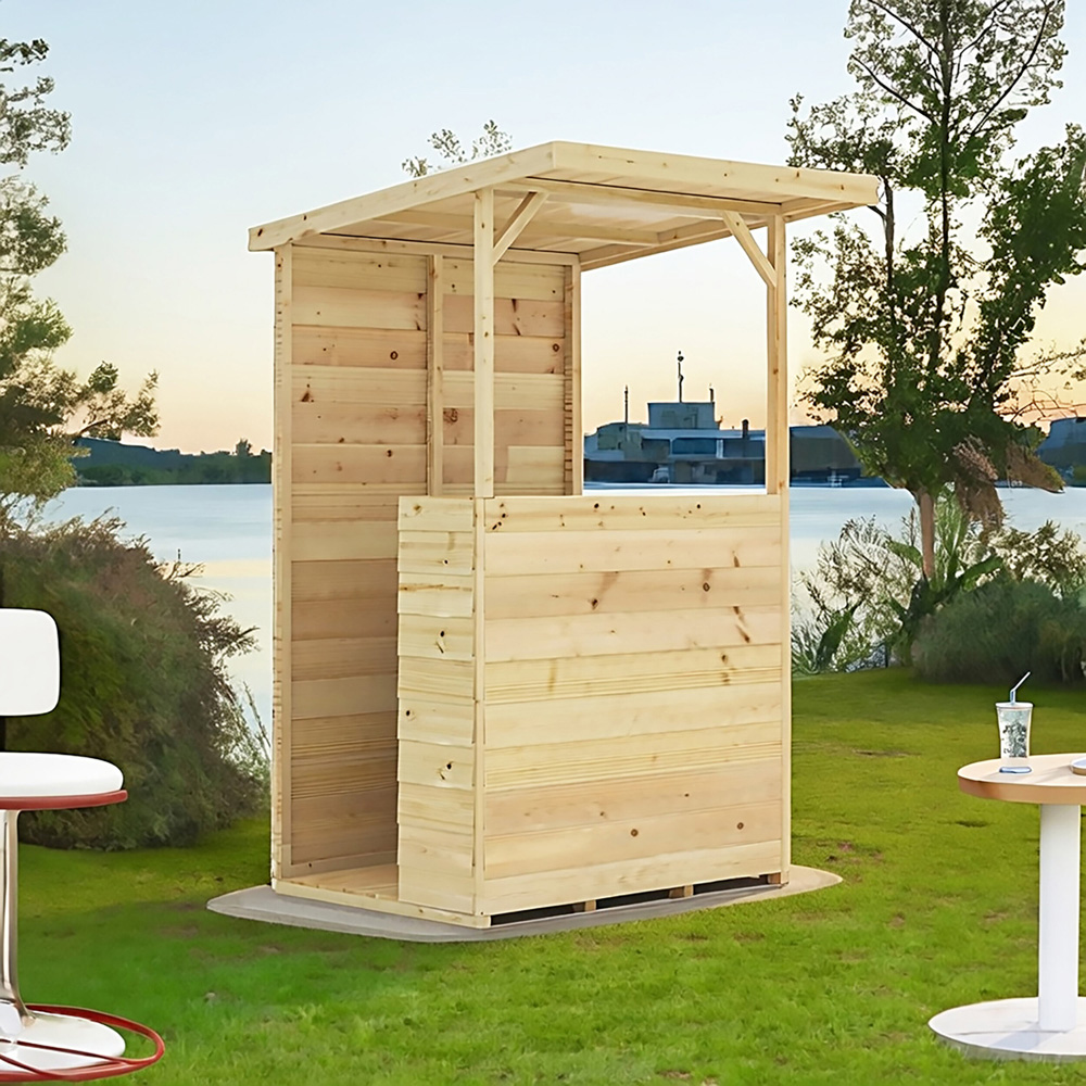 Shire Tiki 4 x 3ft Garden Bar Shed Image 6