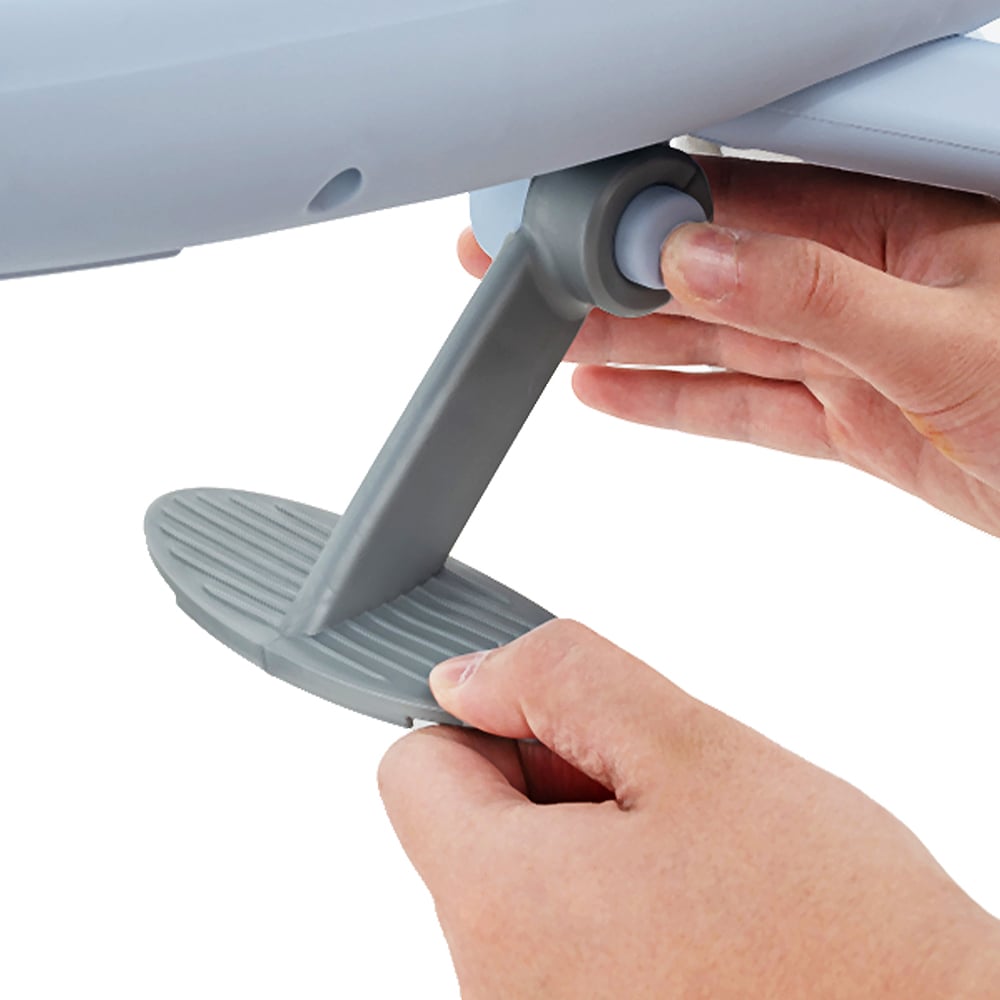 Costway Blue 2 in 1 Kids Ride On Push Car Image 5