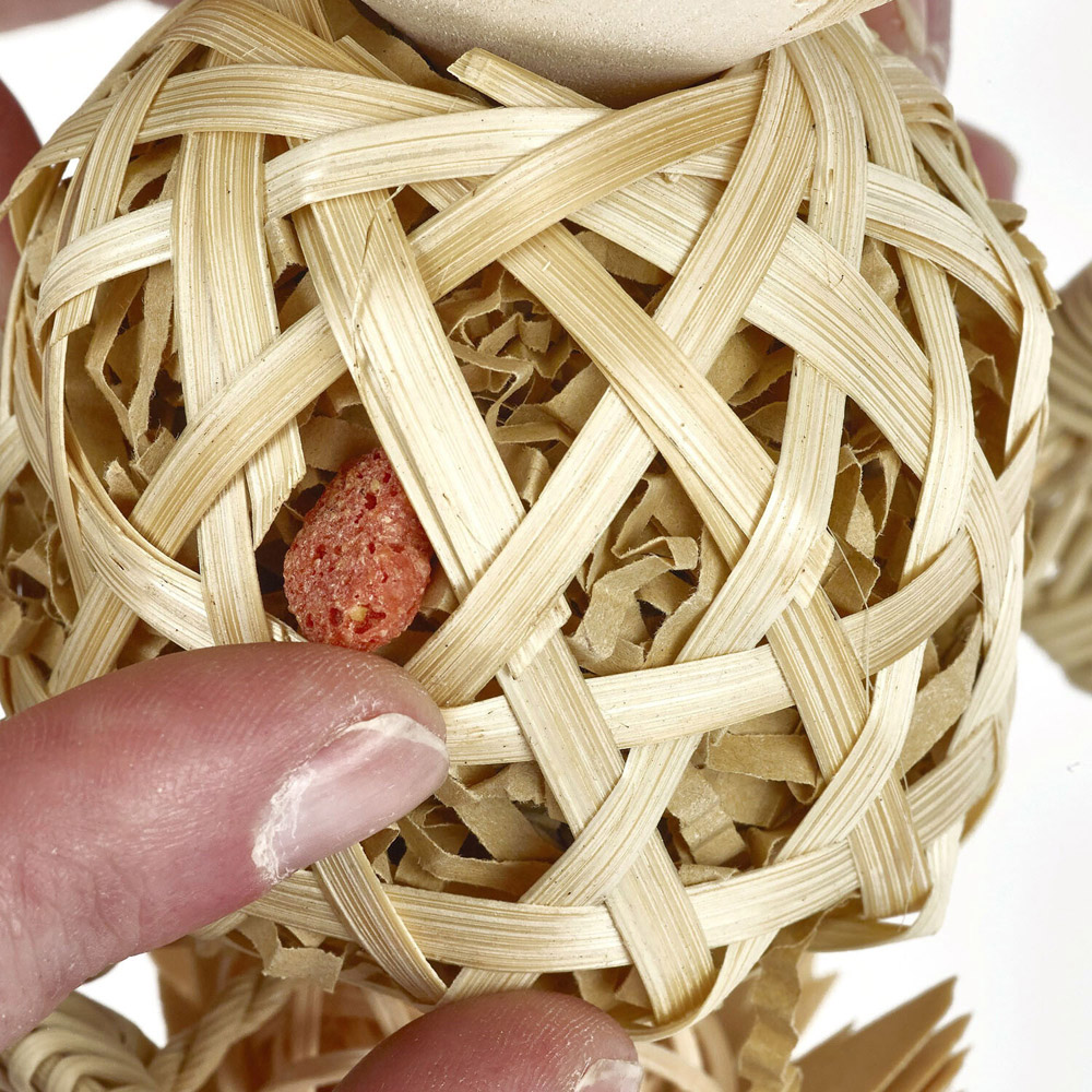 Naturals Double Pineapple Bird Toy Image 2