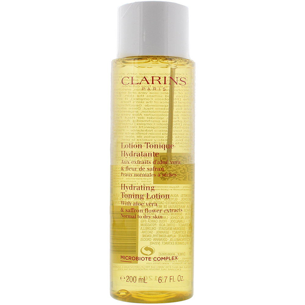 Clarins Normal To Dry Skin Hydrating Toning Lotion 200ml Image 1