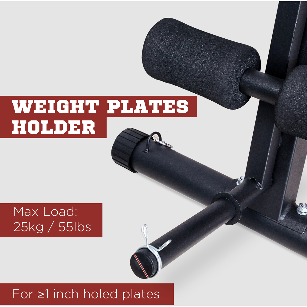 HOMCOM Foldable Adjustable Weight Lifting Sit Up Bench Image 5