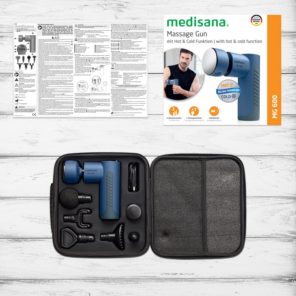 Medisana MG 600 Hot and Cold Massage Gun Image 4