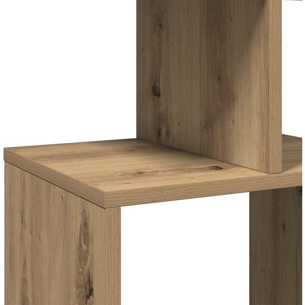vidaXL 9 Shelf Artisian Oak Bookcase Image 7