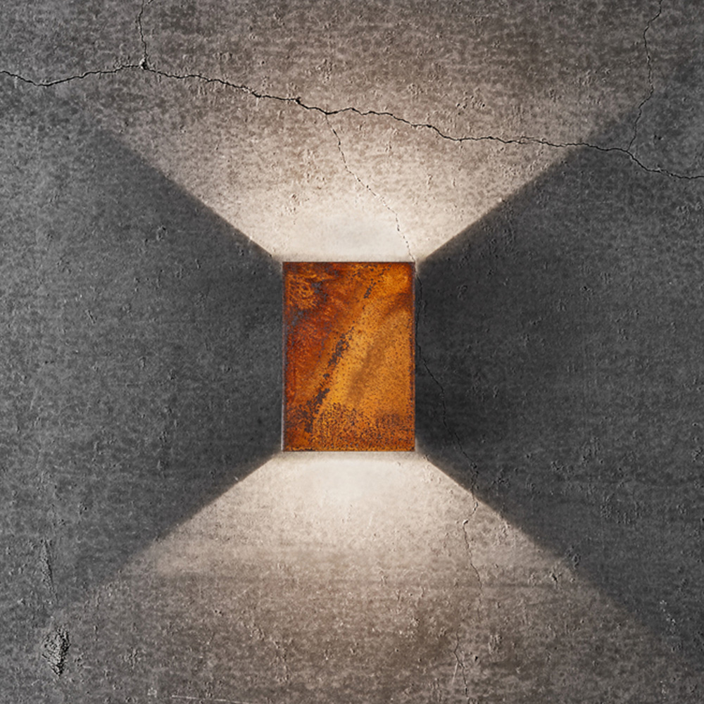 Nordlux Fold 10 Corten Wall Light Image 5