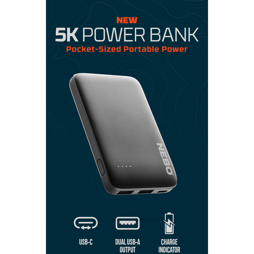 Nebo 5K Slim Portable Power bank 5000mAh Image 4