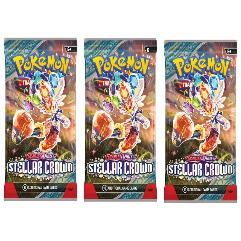 Pokemon TCG Scarlet and Violet Stellar Crown Booster Box 2 Pack Image 2