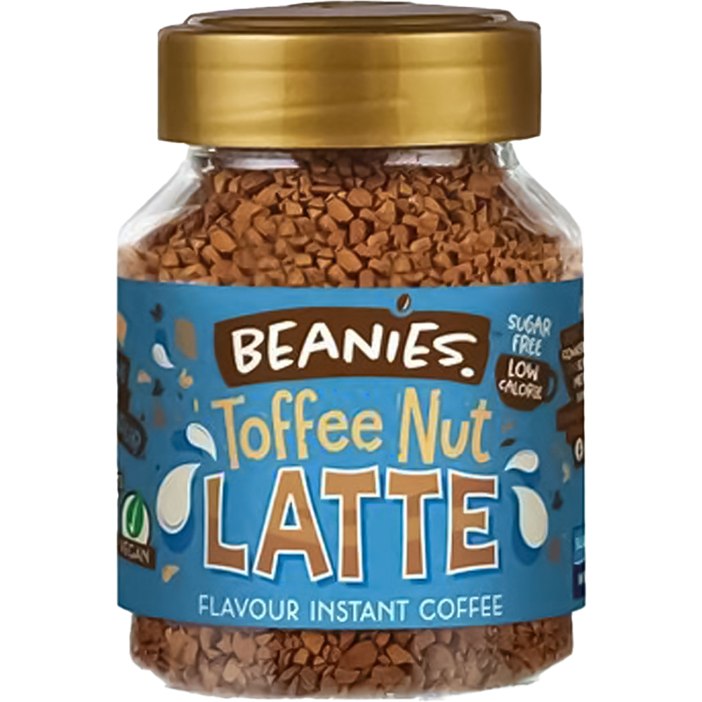Beanies Toffee Nut Latte  Instant Coffee 50g Image