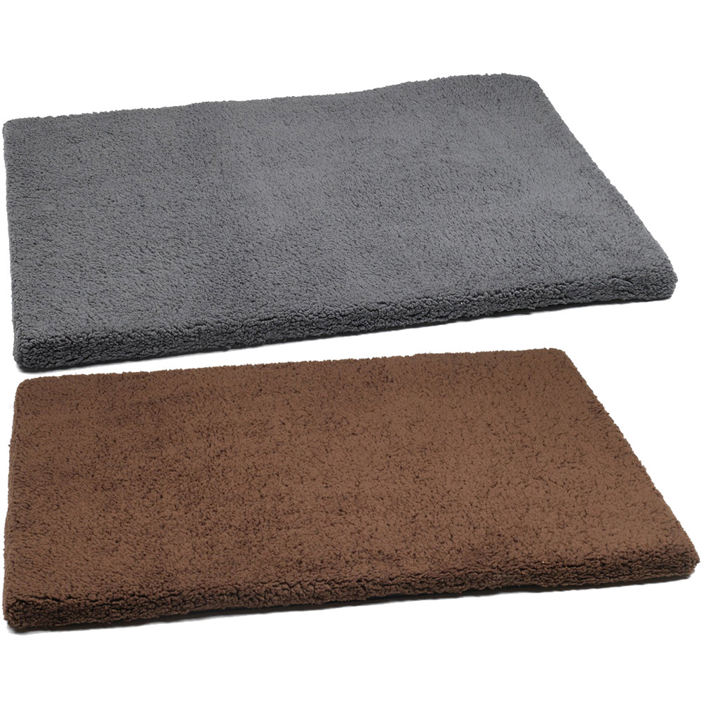 Single Clever Paws Fleece Memory Foam Soft Dog Bed in Assorted styles Image 1