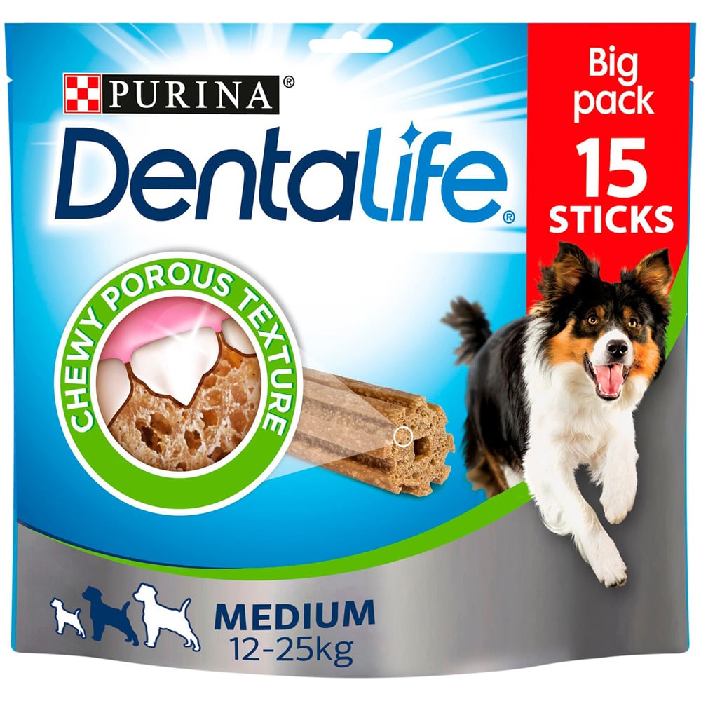Purina Dentlife Medium Adult Dog Dental Sticks 15 Pack Image 1