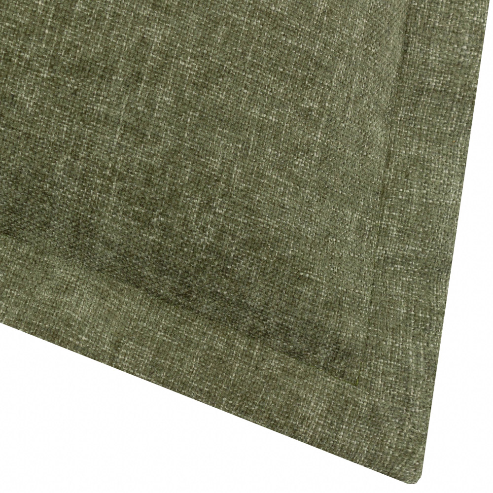 Yard Dune Green Chenille Polyester Filled Cushion 50 x 50cm Image 4