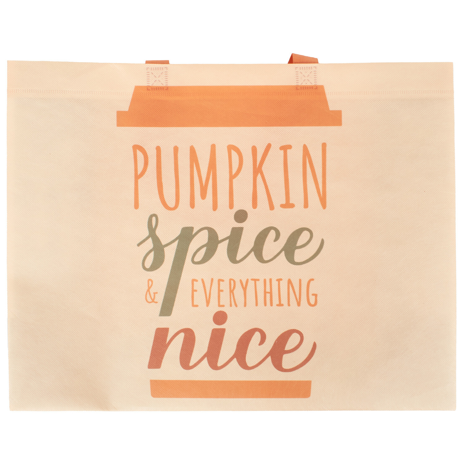 Pumpkin Shopper Bag Orange Image 4