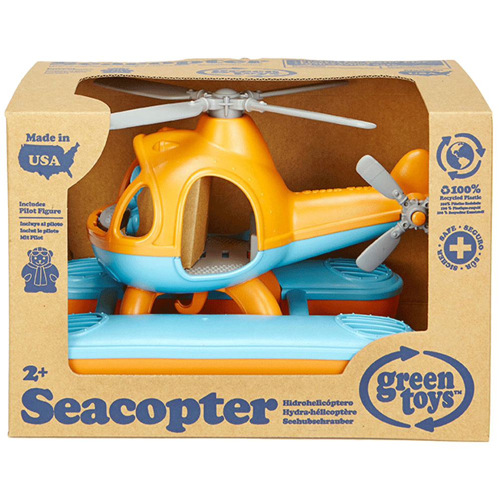 BigJigs Toys Green Toys Seacopter Image 1