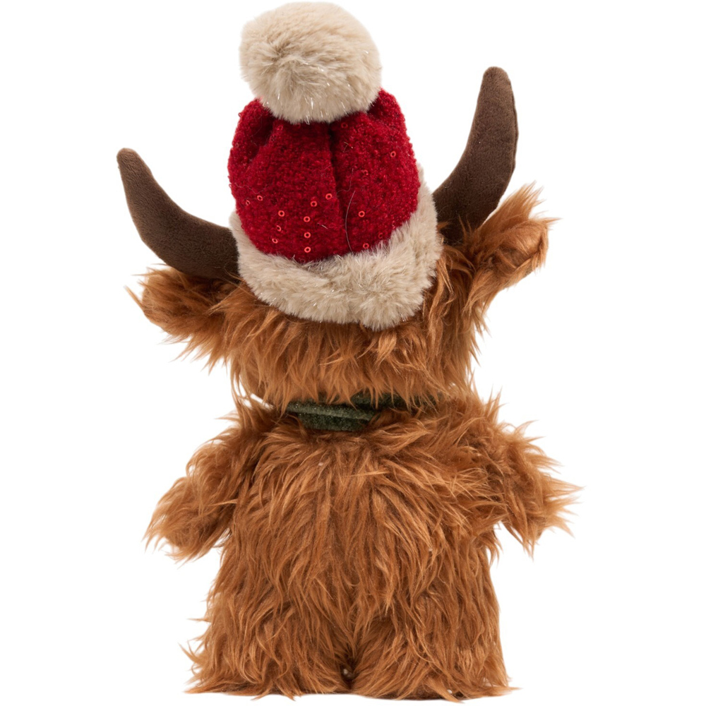 Cosy Christmas Highland Cow Image 4
