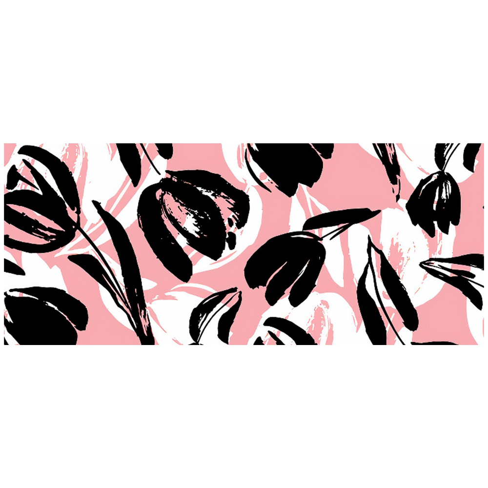 Warren Reed Designer Spring Flower Glass Bathroom Splashback 25 x 60cm Image 2