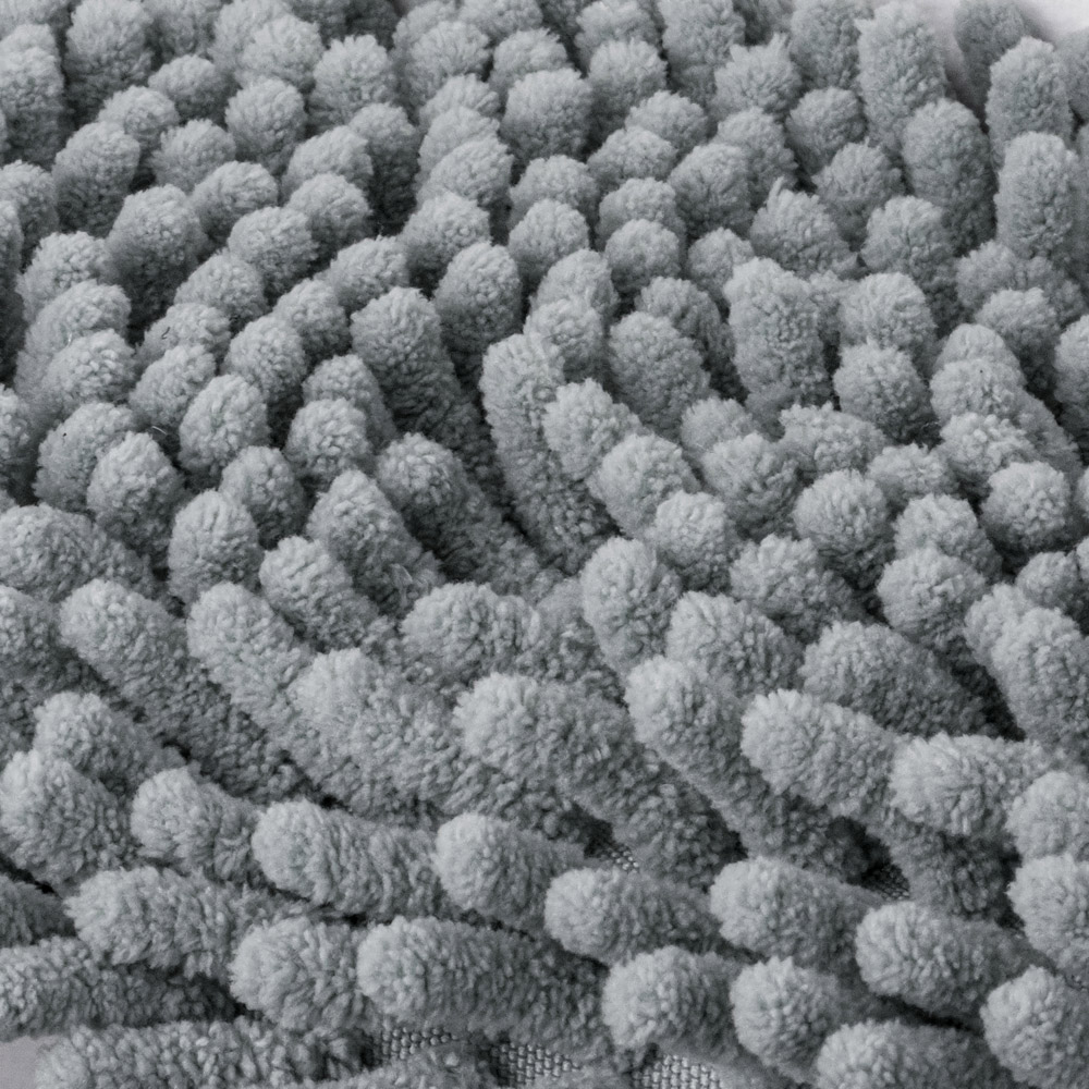 JVL Cleaning Grey Replacement Chenille Mop Pad 2 Pack Image 4