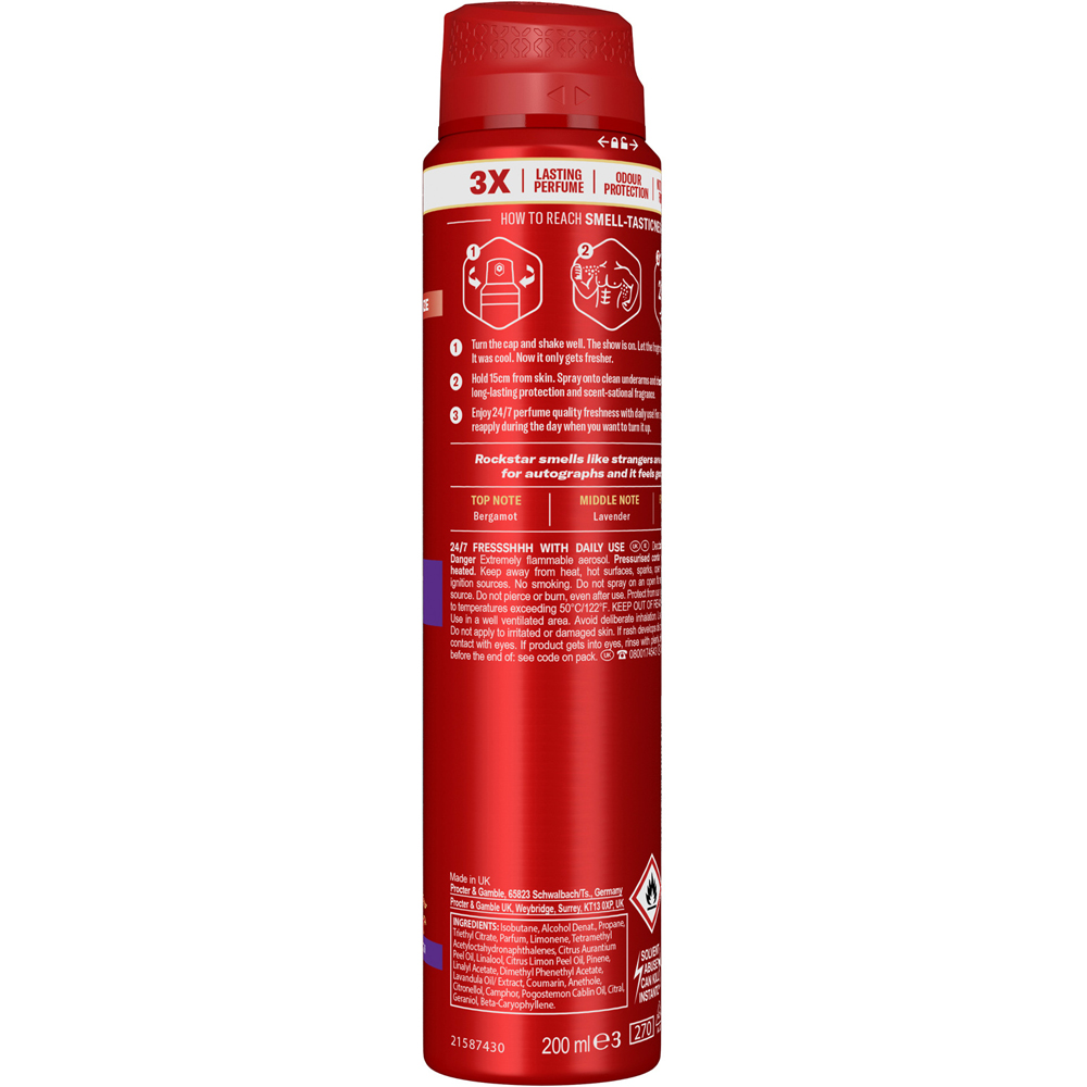 Old Spice Rockstar Deodorant Spray Image 2