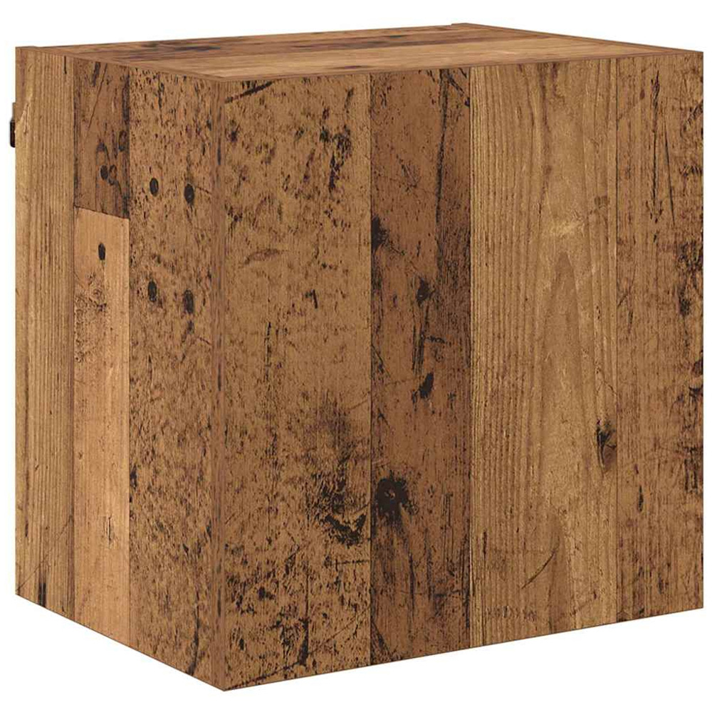 vidaXL 4 Door Old Wood Wall Mounted TV Unit Image 6