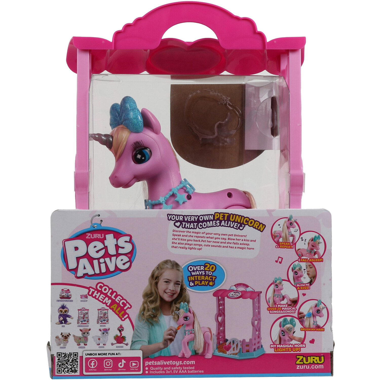 Zuru Pets Alive Robotic S1 Unicorn Playset Image 3