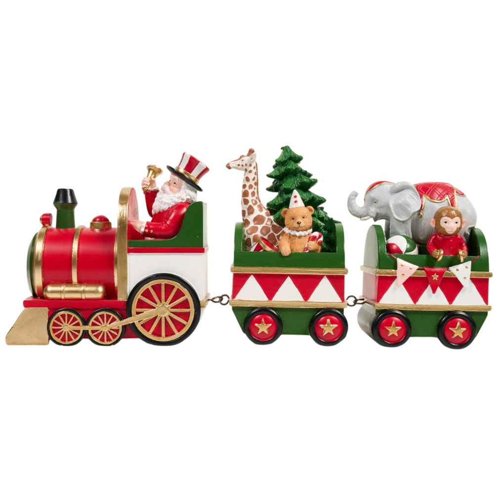 Christmas Circus Train Decoration Image 1