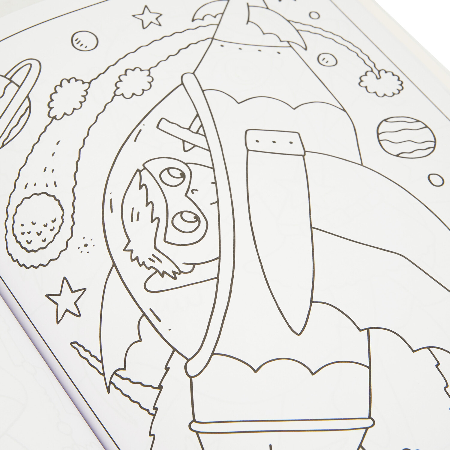 Superhero Colouring Book Image 3