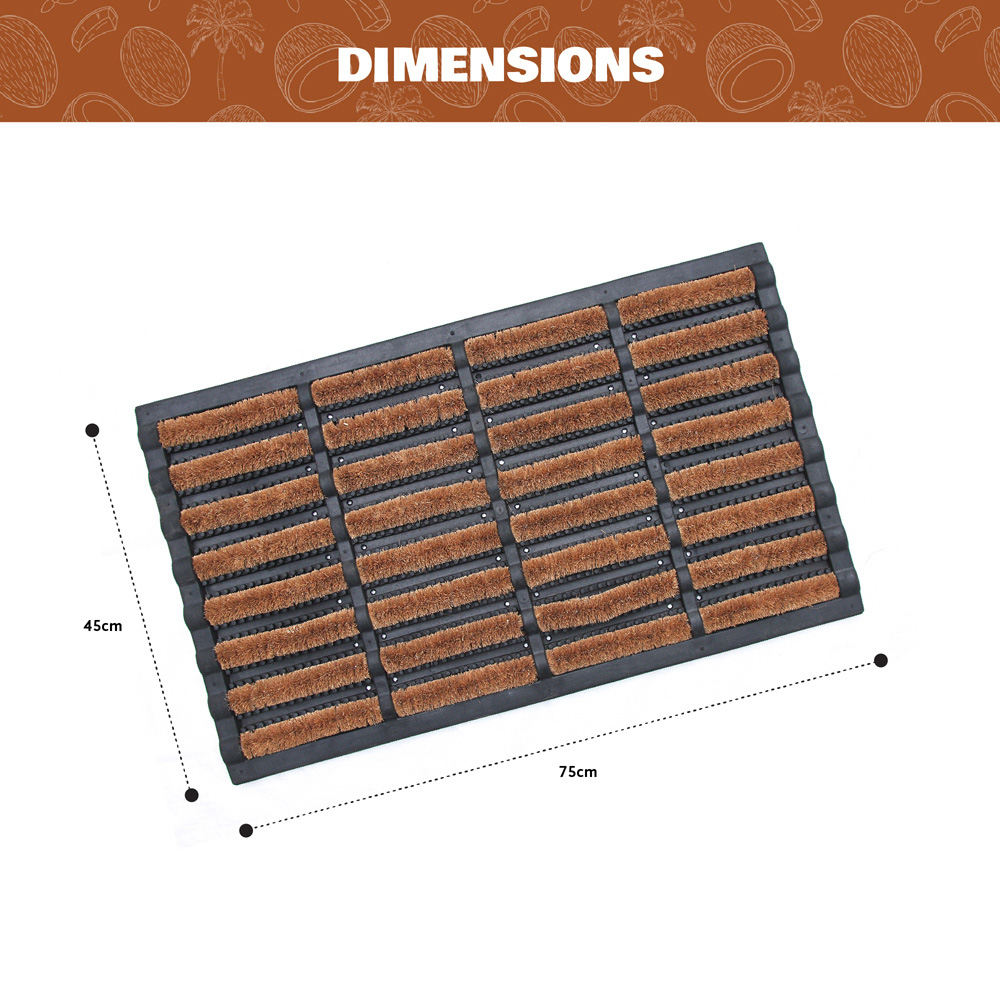 Coco & Coir Tough Guy Coir Door Mat 45 x 75cm Image 5