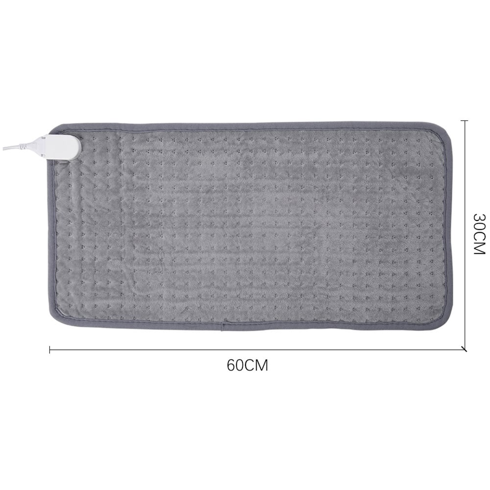 H&O Direct Grey Electric Heated Shawl Blanket 30 x 60cm Image 4