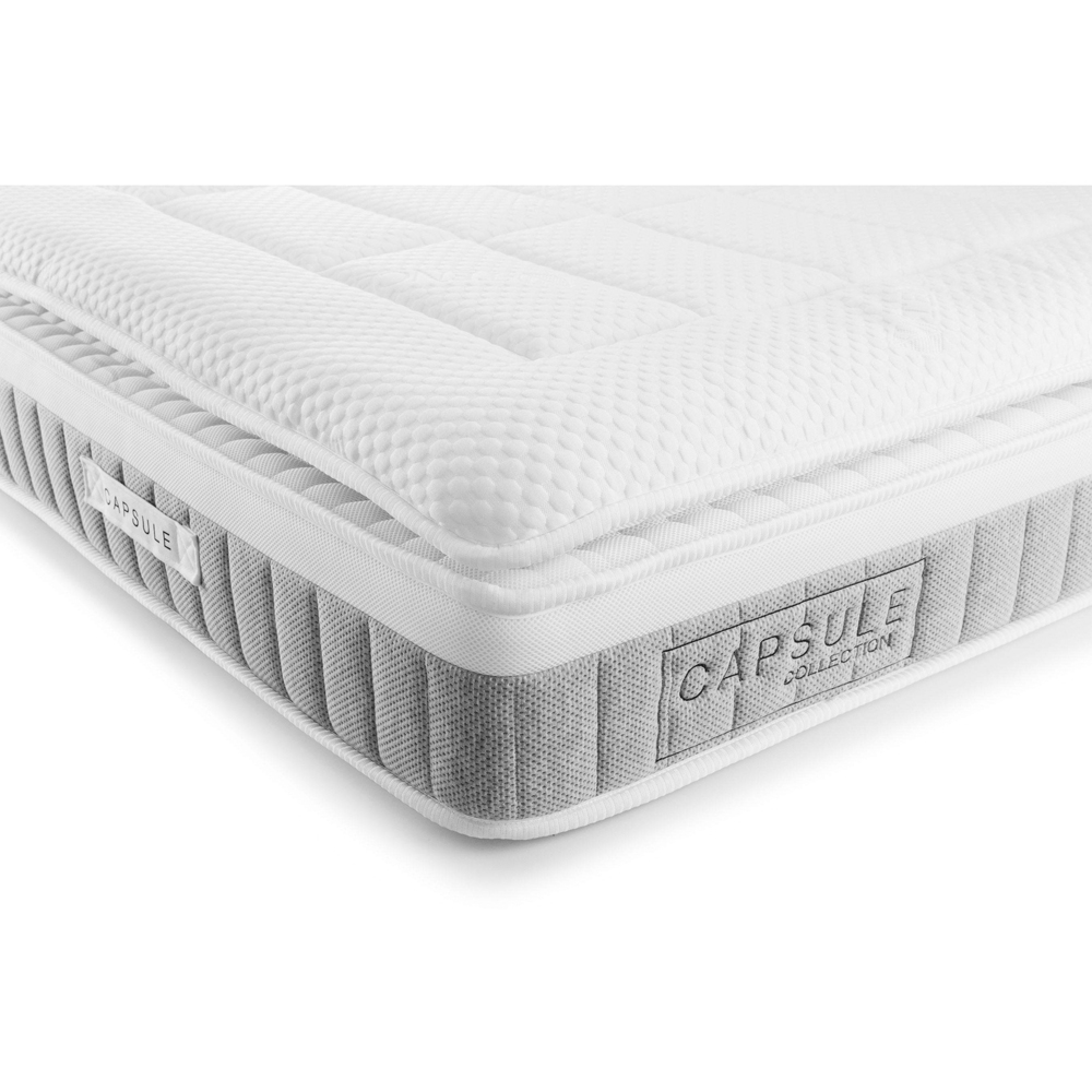 Julian Bowen Capsule Double White 3000 Pocket Sprung Pillow Top Mattress Image 4