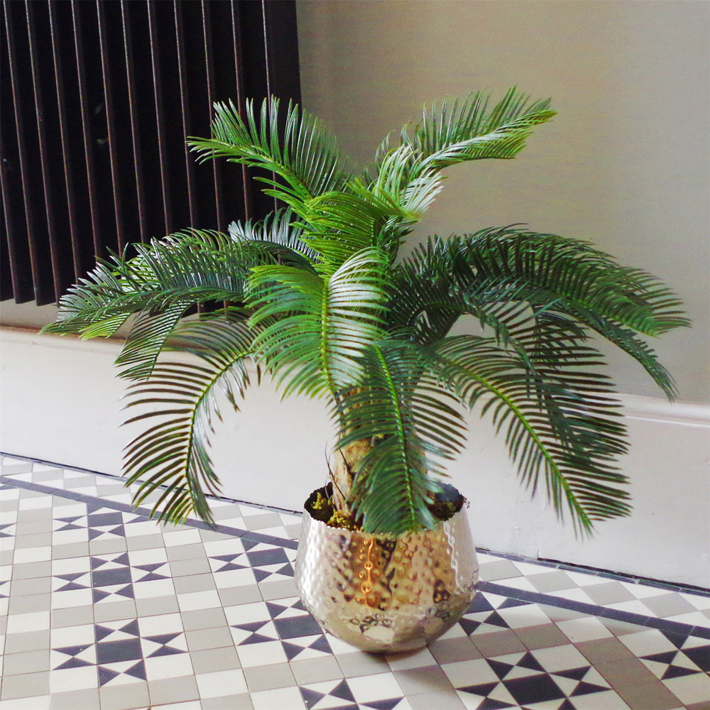 Leaf Cycas Palm Tropical Artificial Tree 60cm Image 2