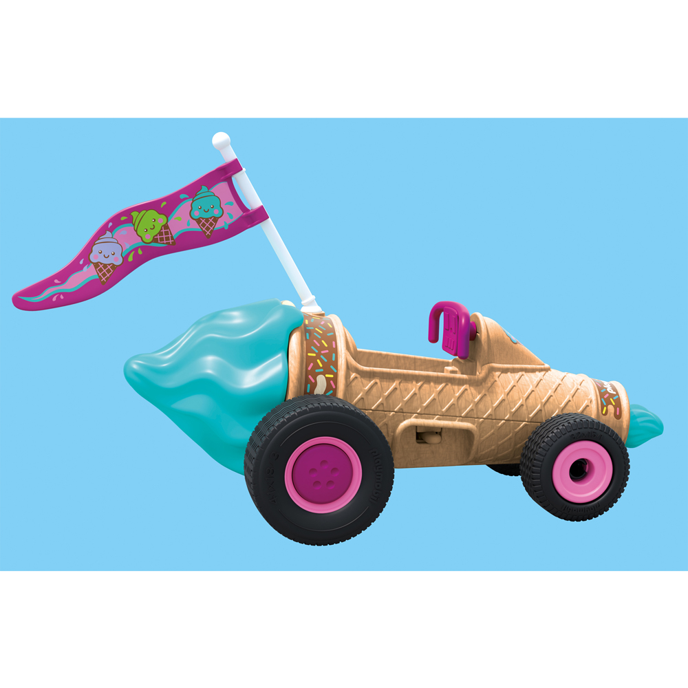 Playmobil Racing Ice Cream Cone Playset Image 7