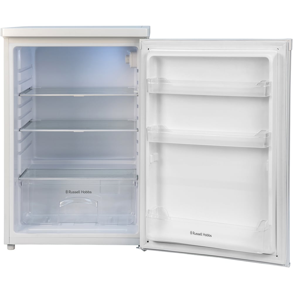 Russell Hobbs RH85UCLF552E1W White 127L Under Counter Larder Fridge Image 3