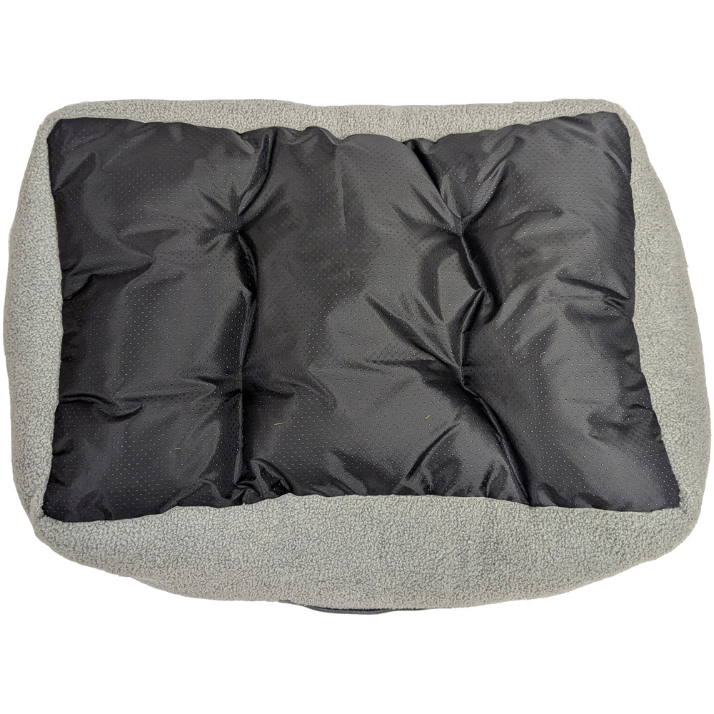 Mighty Paws Grey Pet Bed Blanket and Toy Cuddle Bundle Image 4