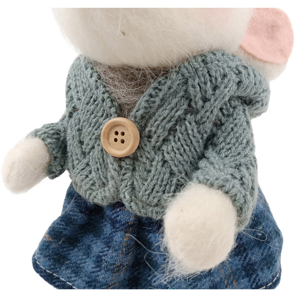 Cosy Nordic Mouse Decoration Image 3