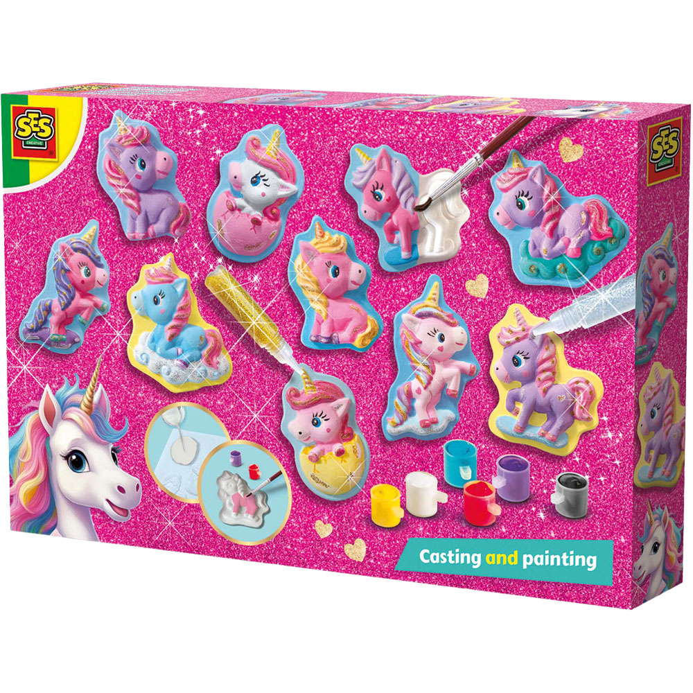 SES Creative Unicorn Casting and Painting Kit Image 1