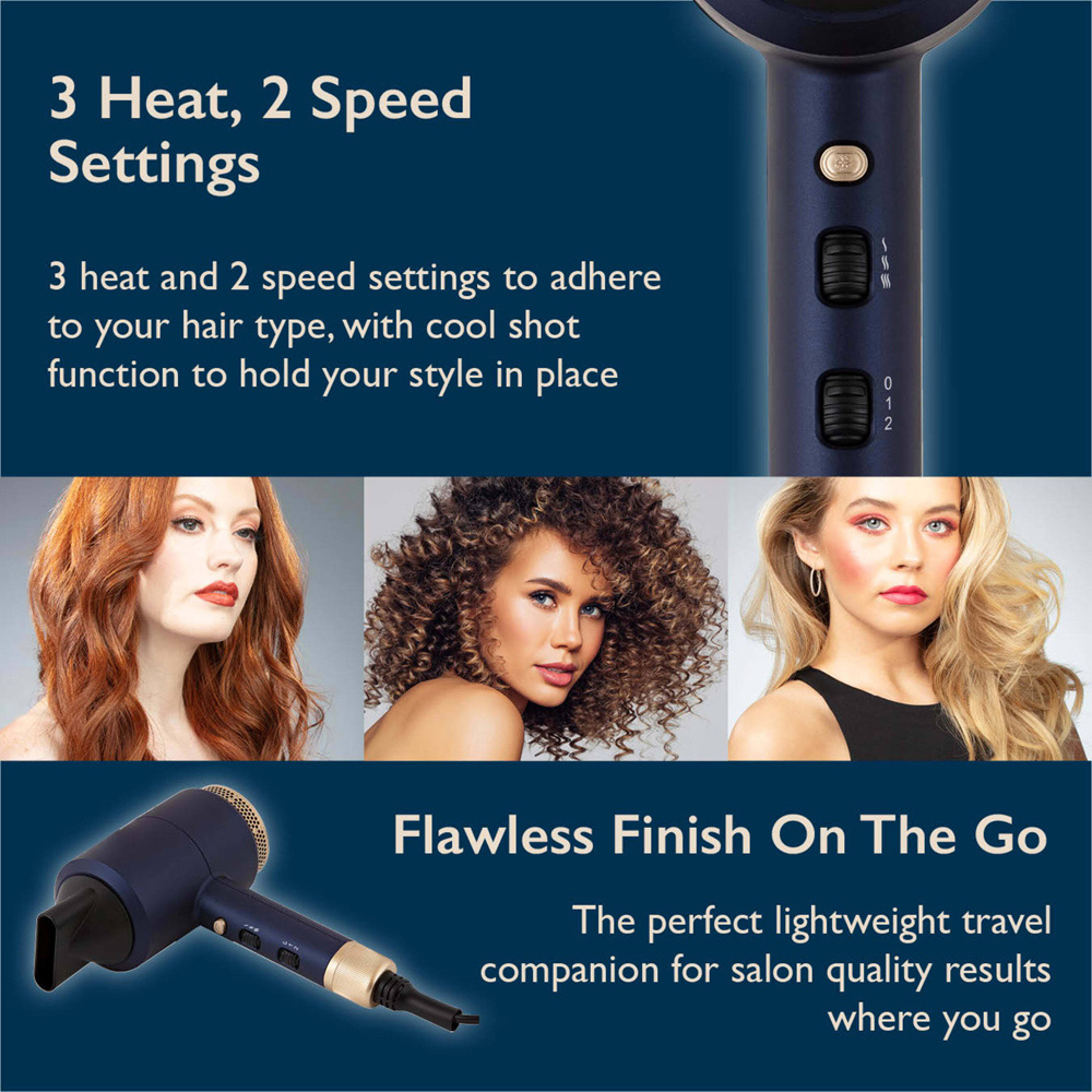 Carmen Twilight DC Pro Hair Dryer Image 6