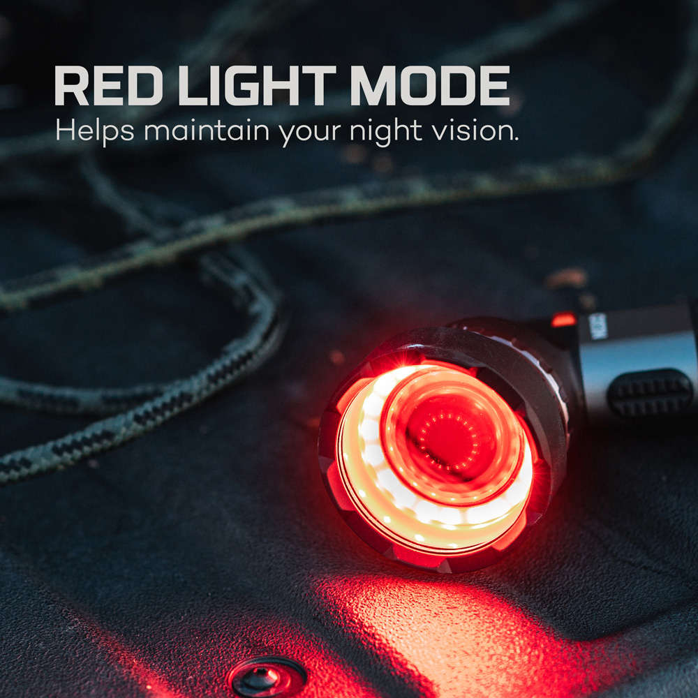 Nebo Luxtreme SL25R Rechargeable COB Floodlight with 1/4 Mile Spotlight and Magnetic Base Image 8