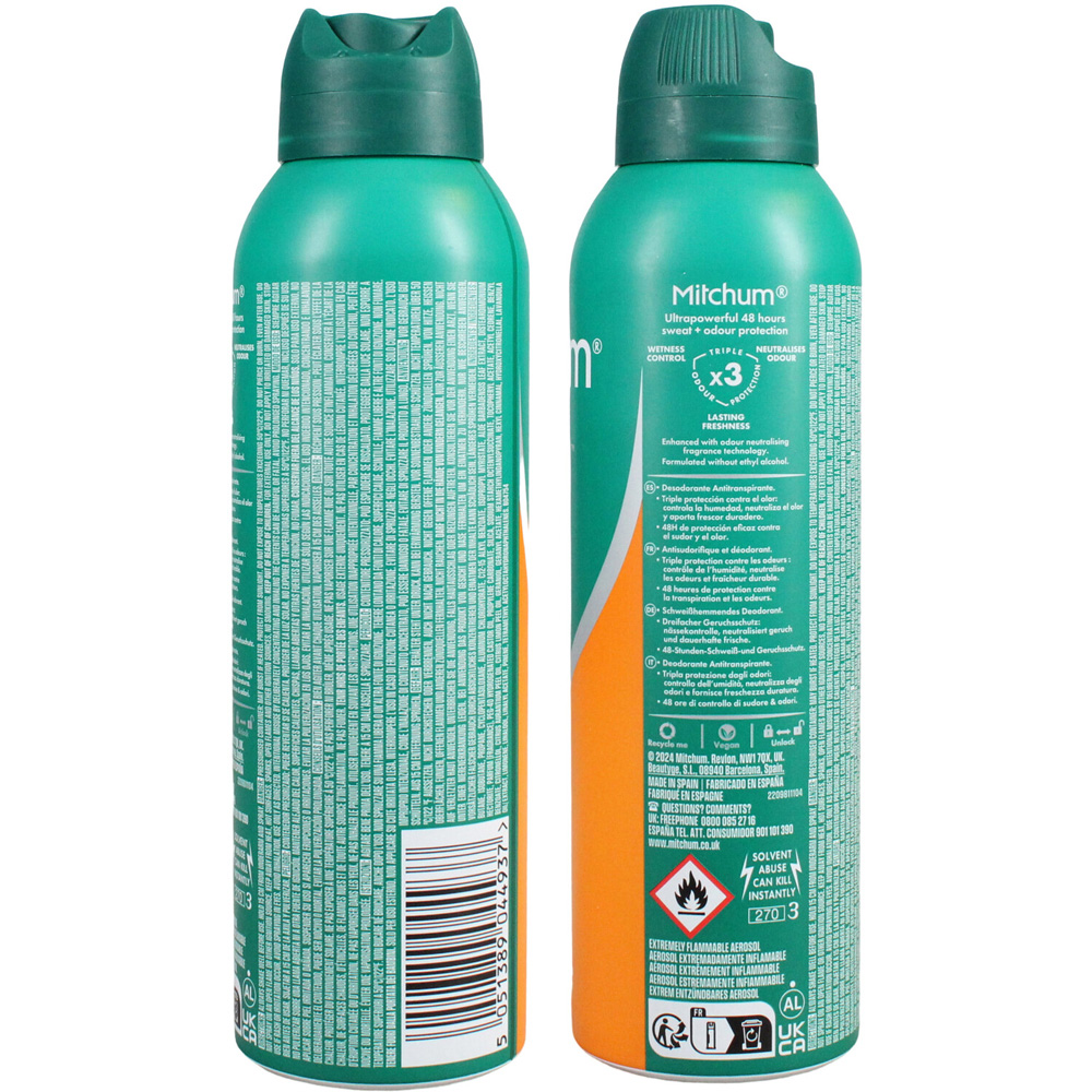 Mitchum Men Anti Perspirant Spray Image 2