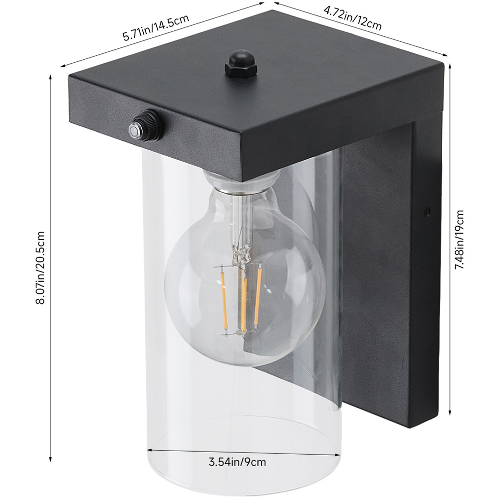 Living and Home Waterproof PIR Motion Sensor Outdoor Wall Light Image 6