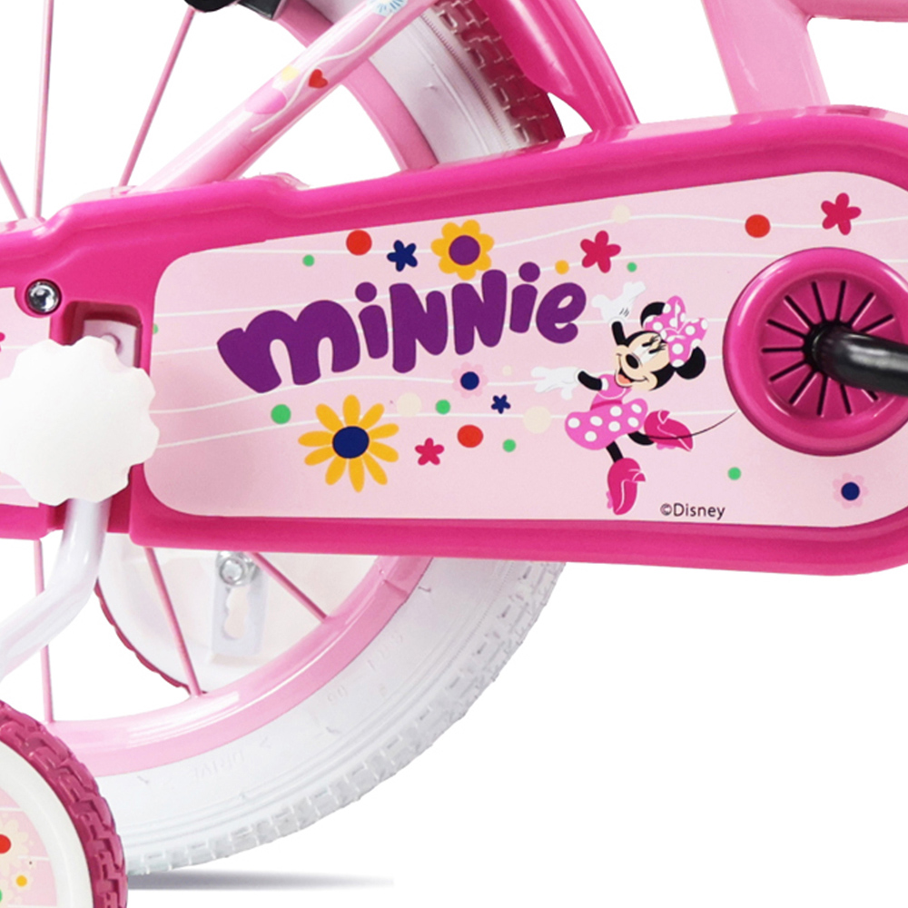 Denver Disney Minnie 14 inch Kids Bicycle with Stabilisers Image 5