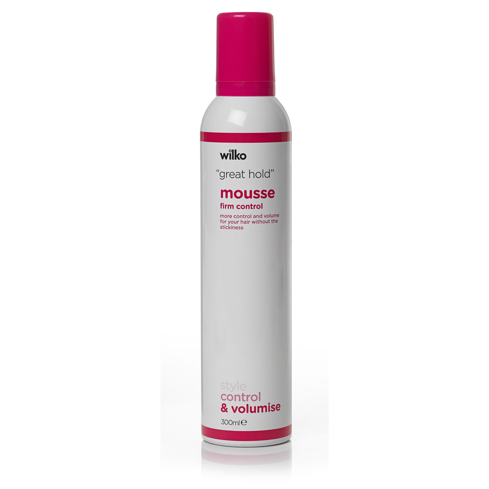 Wilko Hair Mousse Firm 300ml Wilko