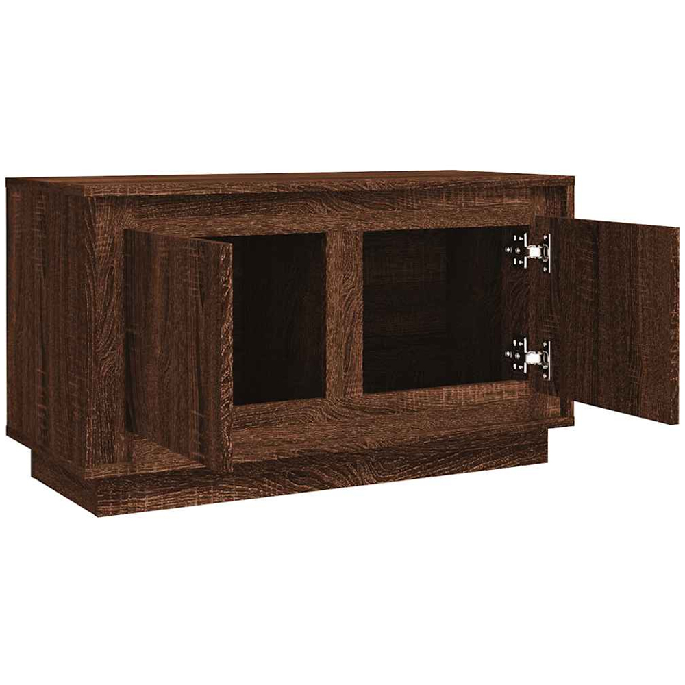 vidaXL 2 Door Brown Oak TV Cabinet Image 7