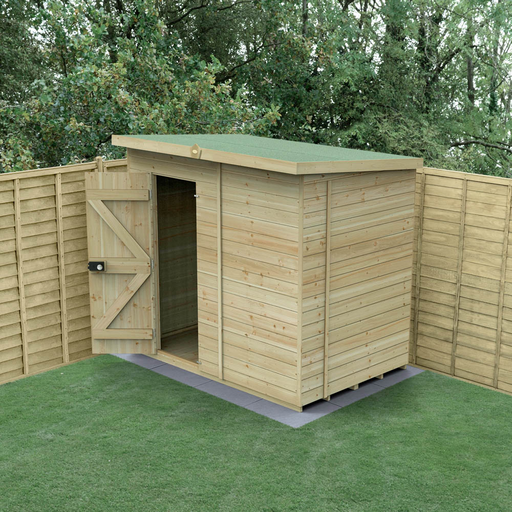 Forest Garden Timberdale 7 x 5ft Pent Shed Image 2