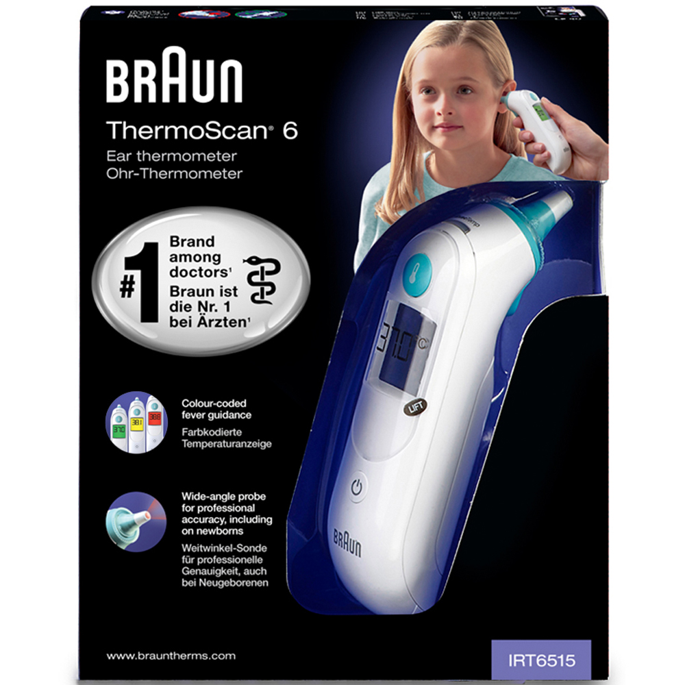 Braun ThermoScan 6 Infrared Ear Thermometer Image 3