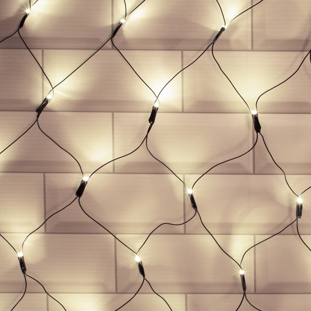 The Christmas Workshop 360 White LED Net String Light Image 1