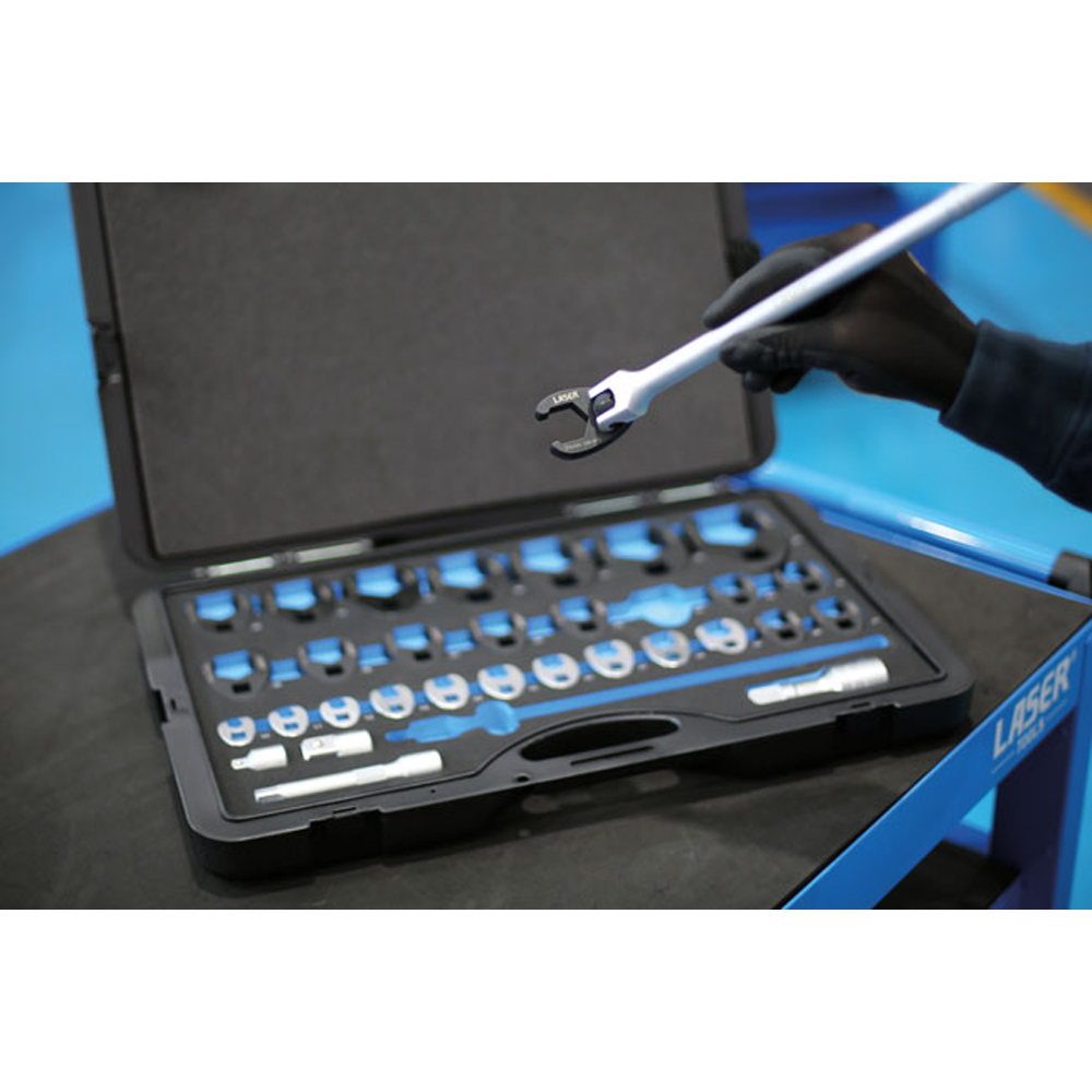 Laser 8516 32 Piece Crows Foot Wrench Set Image 2