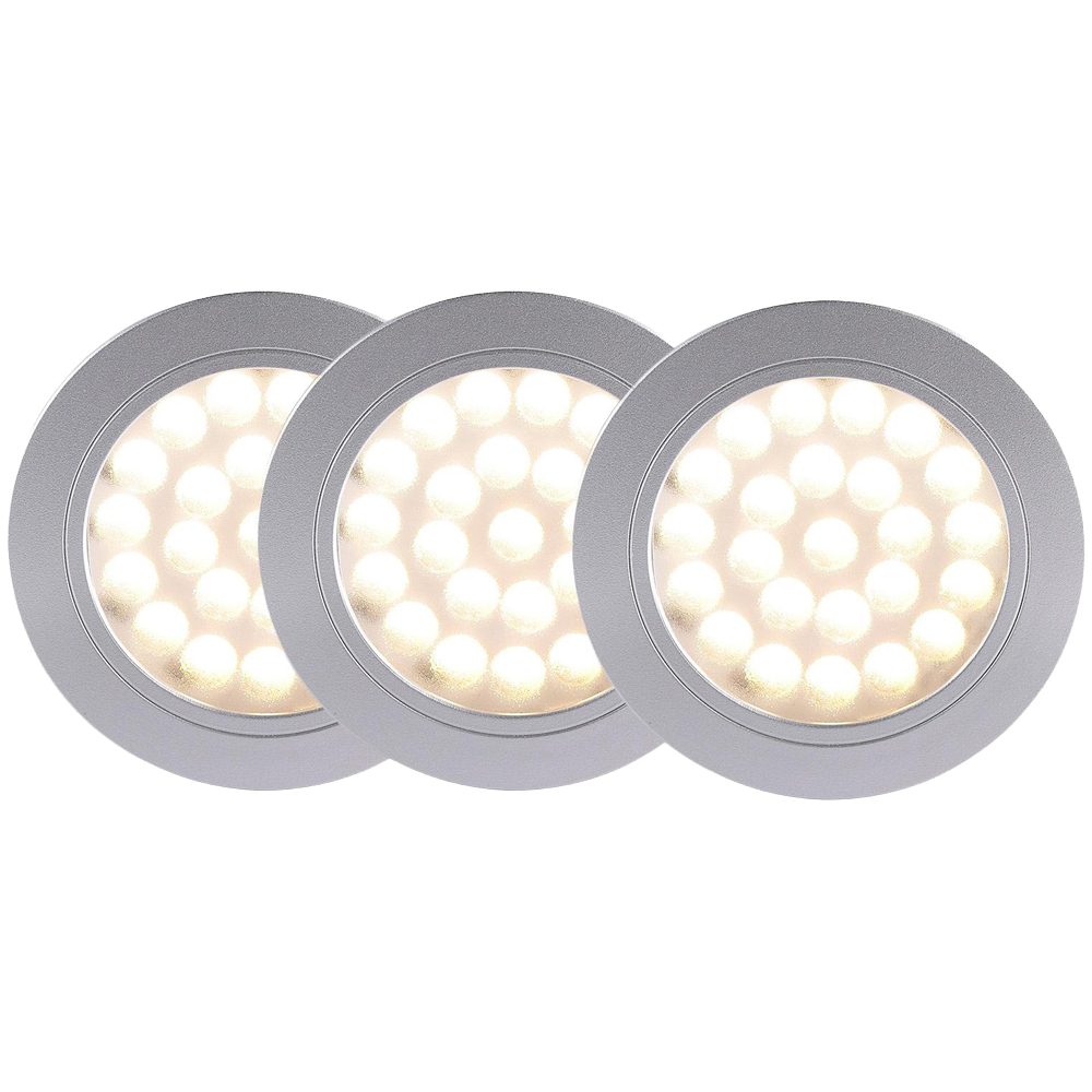 Nordlux Cambio Aluminium Recessed Spotlight 3 Pack Image 1