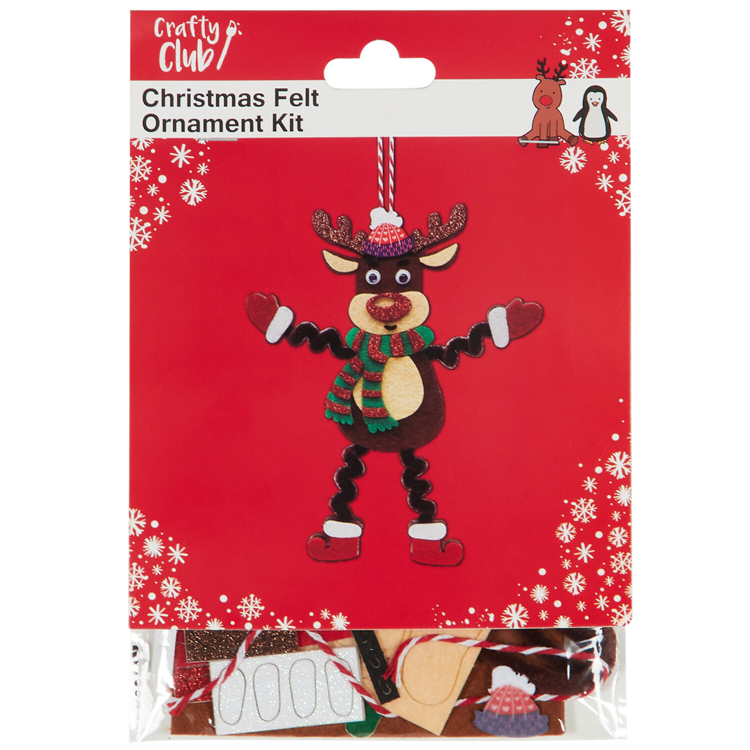 Christmas Felt Ornament Kit - Multicolour Image 3